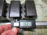 MORI SEIKI SL1A SL1 CNC LATHE TOOLING BLOCK TOOL HOLDER 0.62" 5/8" EACH 1