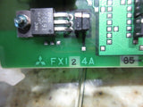MITSUBISHI CIRCUIT BOARD UNIT FXI24A FX124A N87B-8415-0101 CNC EDM M55 WARRANTY