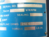 GOULD MAGNETIC SERVO MOTOR 16-0457-01 BLUE LABEL