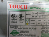 Tactile Commutation Alimentation Électrique Modèle AC I/P Dc O /P AA250