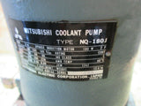 MITSUBISHI COOLANT PUMP NQ-180J GRAY COLOR TONG IL TNV-40 WARRANTY 120 DAYS