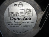SANYO DENKI DANA ACE CNC COOLING FAN 100V 109S301 1O9S3O1