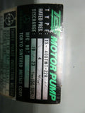 TS METALS HYDRAULIC OIL MOTOR PUMP TS-400TMT-22R EM-FA7 KITAMURA 2B CNC MILL