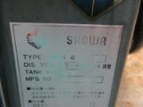 SHOWA OIL LUBRICATOR TANK PUMP YMAS 6 5 3~6 983 3P MORI SEIKI SL-0 CNC LATHE