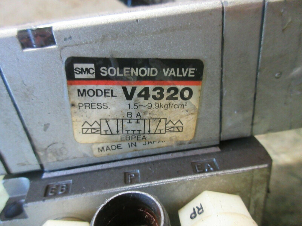 SMC SOLENOID VALVE V4320 WARRANTY