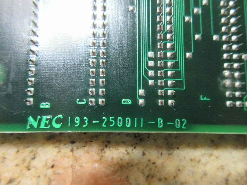 NEC CIRCUIT BOARD 193-250011-B-02 193-230011 VAPAAJ