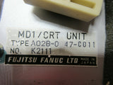 FUJITSU MD1/CRT UNIT A02B-0047-C011 NO. K2111 HITACHI SEIKI 5NE-1100 CNC LATHE