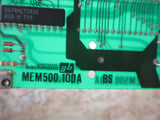 BACHMANN CIRCUIT BOARD MEM500.100A BS CNC EDM