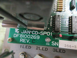 MORI SEIKI SL-3H CNC LATHE MAIN OPERATOR PANEL JZNC-0P15 DF8100261 JANCD-SP01