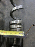KITAMURA CNC VERTICAL MILL LATHE 78" X 4 " INCH CHIP AUGER WITH BASE EACH 1