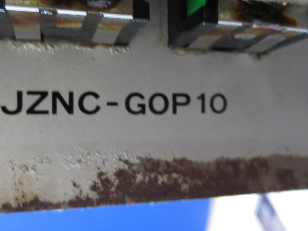 YASNAC 2000GL OPERATOR CONTROL PANEL MIYANO JZNC-G0P10 DF6101556 GSP01 GOP10