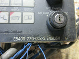 OKUMA CNC MACHINE MAIN OPERATOR CONTROL PANEL CONTROLLER E5409-770-002-3
