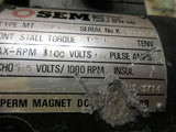 SEM PERMANENT MAGNETIC ELECTRIC MOTOR TYPE MT 30F4-45 CNC WARRANTY 120 DAYS