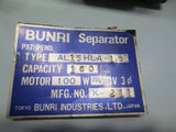 TOKYO BUNRI CHIP CONVEYOR CONVEYER MOTOR AL15HLA-176E 100W K-211 RF2050S 184 2