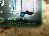 NEC CIRCUIT BOARD 193-250011-B-02 193-230011 VAPAAJ
