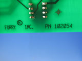 FORRY INC CIRCUIT BOARD PN 102054