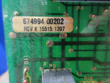 MAKINO EDM CIRCUIT BOARD 674994 00202 674994 15515 1397