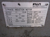 FUJI 3-PHASE SPINDLE MOTOR MPF1136 A 132M CNC MPF1136A MIYANO JNC-60 CNC LATHE