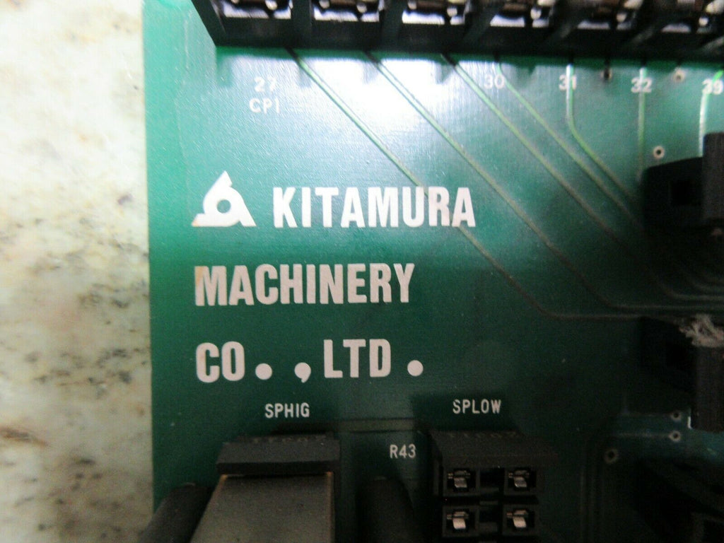 KITAMURA CIRCUIT BOARD 3-E99501B WARRANTY