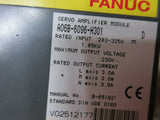 FANUC SERVO AMPLIFIER MODULE A06B-6096-H301 1.85KW 230V V02512177 DRIVE WARRANTY