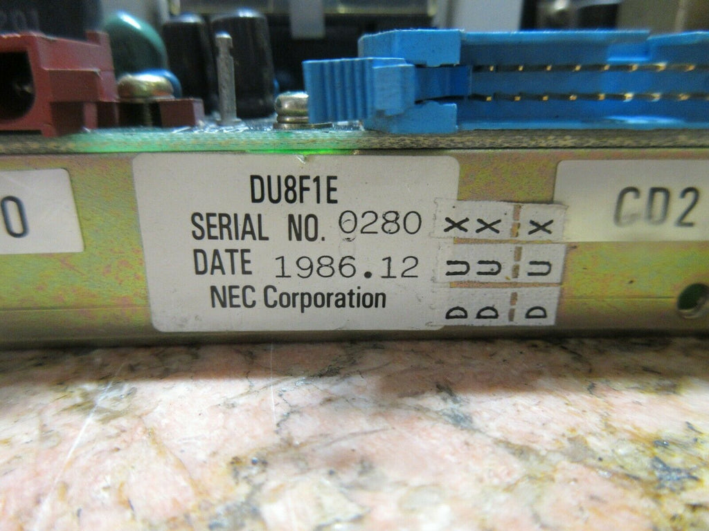 NEC POWER BOARD DU8F1E D8F 163-239040 6Z5065 NRC-400II EACH 1