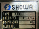 SHOWA OIL LUBE LUBRICATION SYSTEM TANK PUMP LCB 4 7613 HITACHI SEIKI HG400 EACH1