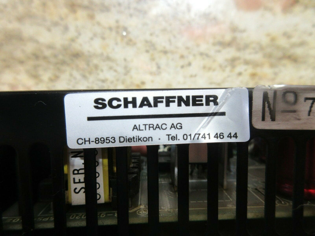 SCHAFFNER POWER SUPPLY UNIT PR-920020 SPS-002 A CHARMILLES EDM