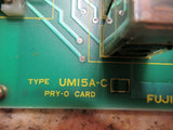 FUJI CIRCUIT BOARD UMI5A-C PRY-O CARD 770 59 12(2)A UM15A-C 11 MAKINO
