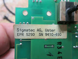 SIGMATEC AG BOARD B-SEITE 900901V1 EPR 529D R34EW00011 CHARMILLES EDM