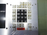 CHARMILLES ANDREW WIRE EDM OPERATOR KEYBOARD CONTROL PANEL