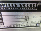 WILLY VOGEL LUBRICATION TANK LUBRICATION SYSTEM 122.345.309 CNC 122345309