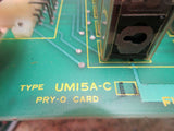 FUJI CIRCUIT BOARD UMI5A-C PRY-O CARD 770 59 12(2)A UM15A-C 11 MAKINO