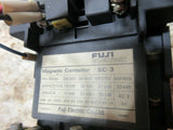 FUJI MAGNETIC CONTACTOR SC-3 100A 200 220V COIL HITACHI SEIKI 5NE-1100 CNC LATH