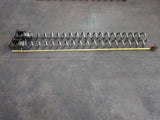 KITAMURA CNC VERTICAL MILL LATHE 78" X 4 " INCH CHIP AUGER WITH BASE EACH 1