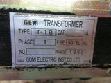 GOMI ELECTRIC GEW TRANSFORMER T-1B 50/60HZ OKUMA MC-4VA CNC MILL
