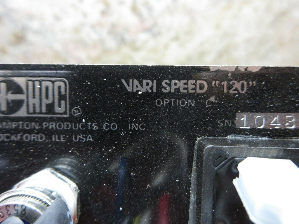 HPC VARISPEED OPTION DRIVE BOARD "120" 1802E CNC