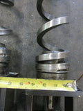 KITAMURA CNC VERTICAL MILL LATHE 78" X 4 " INCH CHIP AUGER WITH BASE EACH 1