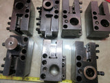 IKEGAI FX-30 CNC LATHE 4" X 6" INCH TOOL BLOCK HOLDER HOLDING LOT OF 3 PIECES