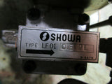 SHOWA OIL LUBRICATION TANK PUMP SYSTEM TYPE LCB4 7339 LF01 01E2L MORI SEIKI MV40