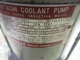 HITACHI COOLANT PUMP CP-S102 THREE PHASE 100W
