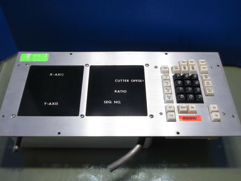 CHARMILLES ANDREW WIRE EDM OPERATOR KEYBOARD CONTROL PANEL ...