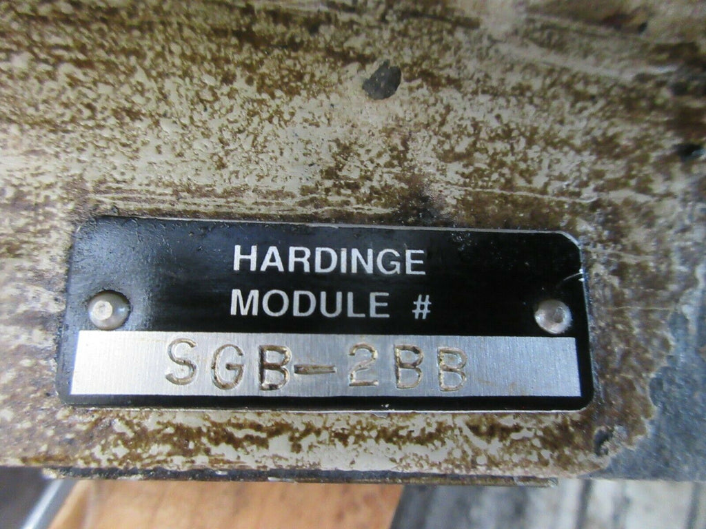 HARDINGE SGSS-42 CONQUEST CNC LATHE SPINDLE ASSEMBL CARTRIDGE SGB-2BB 5GB-323-BB