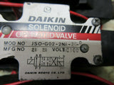 DAIKIN SOLENOID VALVE MOD NO JSO-G02-2NA-20-D 21 21 V MORI SEIKI TL-5 EACH 1