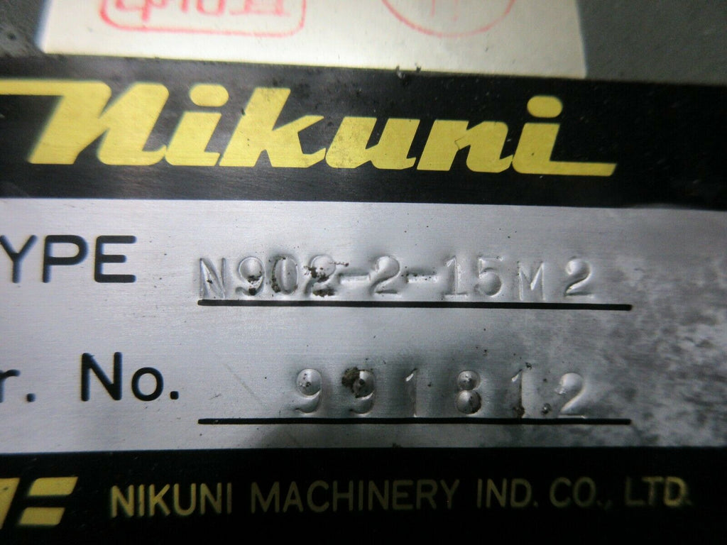 FUJI 3PHASE INDUCTION MOTOR MRH2107J 100L NIKUNI N902-2-15M2 MAKINO EDM