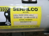 SERFIL CO MOTOR CPPL 3450 230-460/3/50-60 P-48-0120 C W/ OILMATIC KTC-7.5D-CB3