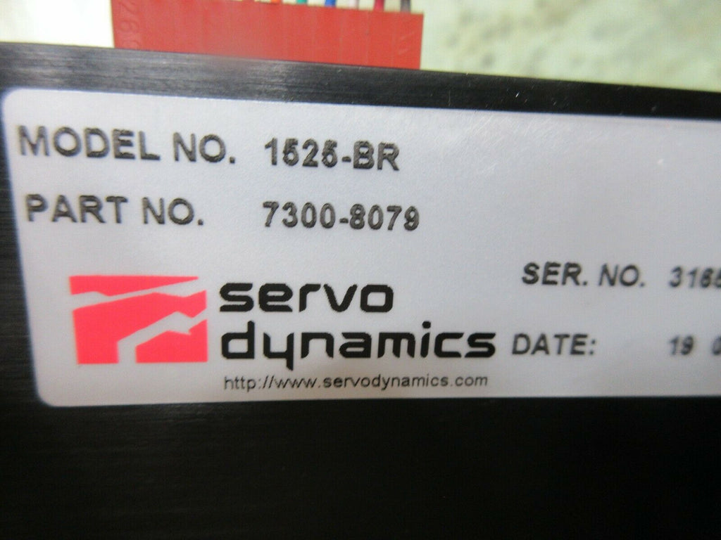 SERVO DYNAMICS SERVO AMPLIFIER DRIVE 1525-BR 7300-8079 WARRANTY LOT OF 3 PIECES