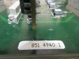 CHARMILLES ROBOFORM EDM CIRCUIT BOARD 851 4940 I CT813240D WARRANTY