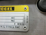 VOGEL LUBRICATOR LUBRICATION TANK SYSTEM 122 049 301 951 210 147 CHARMILLES EDM