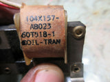 COIL-TRAN CORP. MINI TRANSFORMER 104X157-AB023 60T518-1 LOT OF 2